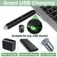 thumbnail image 3 of Puntero láser de alta potencia Puntero de luz láser verde de largo alcance Juguetes Puntero Lazer de alta potencia para presentaciones Caza al aire libre Puntero láser USB recargable ShuxiuWang 1327537090052, 3 of 5