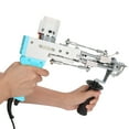 thumbnail image 3 of Tufting Gun Dual Purpose Cyan Rug Making Kit Adjustable Handle Safe for Individuals and Industrial Use Metal Material, 3 of 7