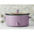 thumbnail image 2 of Mainstays 6 Quart Slow Cooker, Lilac Bloom, Model MS8400778514-09, 2 of 9