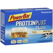 PowerBar Protein Plus Vanilla Yogurt Bars, 2.75 oz, 4ct