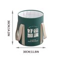 thumbnail image 2 of Foldable Foot Soak Bucket | Deep Over Calf Portable Foot Bath Bag | Insulated Travel Foot Wash Basin for Camping & Home Use | 30x36cm Collapsible Basin with Storage Bag, 2 of 2
