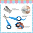 thumbnail image 2 of Rabbit Grooming Kit, 6 Counts/set Pet Hair Brush & Nail Clipper & Nail File & Comb, Professional Pet Grooming Tool for Small Animals, 2 of 8