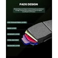 thumbnail image 4 of Juego de pastillas de freno SCITOO D1611 D1377 para Ford Explorer 2013-2019, 4 of 7