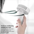thumbnail image 3 of Advancent Ventilador portátil Motor sin escobillas 2W 1200mAh Funciona con Recargable Verano Mano 3 Engranajes Ventiladores de refrigeración Electrodomésticos Blanco Advancent HA064735-01B, 3 of 6