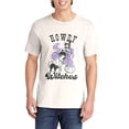 thumbnail image 3 of Howdy Witches T-Shirts for Women Men, Halloween Fun Graphic Tee Short Sleeve Tops - Vintage Ivory, 3 of 5