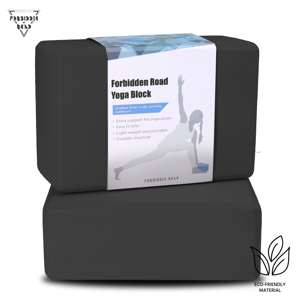Forbidden Road Cork EVA Yoga Block Yoga Exercise Blocks Bricks Set