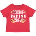 thumbnail image 3 of Inktastic Christmas Cookie Baking Crew with Oven Mitts Boys or Girls Toddler T-Shirt, 3 of 5
