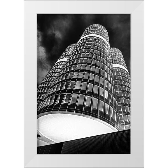 Dauer, Andy 11x14 White Modern Wood Framed Museum Art Print Titled - The Headquarter
