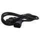 thumbnail image 1 of Cable de Extensión de Fuente de Alimentión de 320 C14 para Computadora PDU UPS Negro, 1 of 8