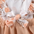 thumbnail image 7 of Qmyliery Newborn Infant Baby Girl Clothes Flower Ruffle Princess Dress Sundress Outfits, 7 of 7