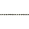 thumbnail image 2 of 925 Sterling Silver Diamond Cut 4.75mm Solid Rope Chain w/ Lobster Clasp - 24", 2 of 5
