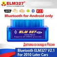 thumbnail image 2 of V2.1 ELM327 OBD2 herramientas de escáner ELM 327 Auto OBDII Bluetooth herramienta de diagnóstico de coche para Android EOBD OBD oblea Chip Mini lector de código Tan Jianjun unisex, 2 of 2