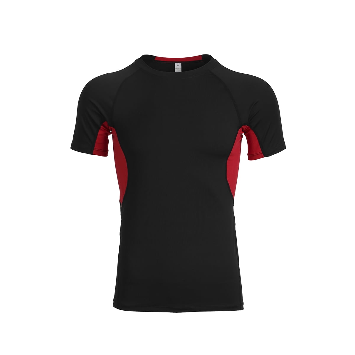4PING Mens Sports Tights Short Sleeve Mens T-Shirt 