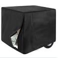 thumbnail image 2 of Bgsha Outdoor Generator Cover 420D Oxford Cloth Weatherproof Protection Dust Shield Storage Cover Outdoor Generator Accessory 81*61*61CM Black, 2 of 7