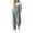 Light Blue, variant on NMMUED Jumpsuits for Women Cotton Linen Baggy Overalls Casual Sleeveless Spaghetti Strap Rompers Loose Fit Wide Leg Pants with Pockets Summer Outfits Black L