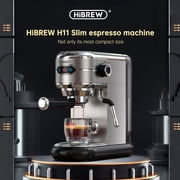 HiBREW H11 20Bar Espresso Machine - Powder/Pod Dual Use, Stainless Steel, Steam Wand