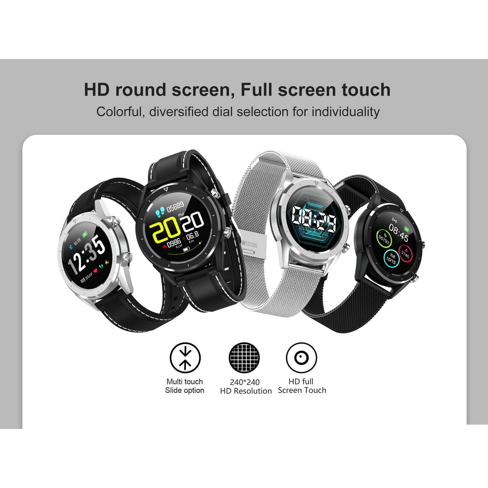 smart watch with ecg monitor