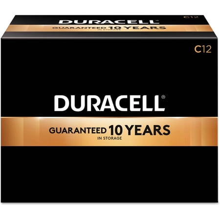 Duracell PGD MN1400 Coppertop Battery, Alkaline, C Size (Pack of 72)