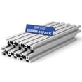thumbnail image 1 of Extrusión de aluminio Seekliny V Slot 2020, 500 mm, plata x10, 1 of 7