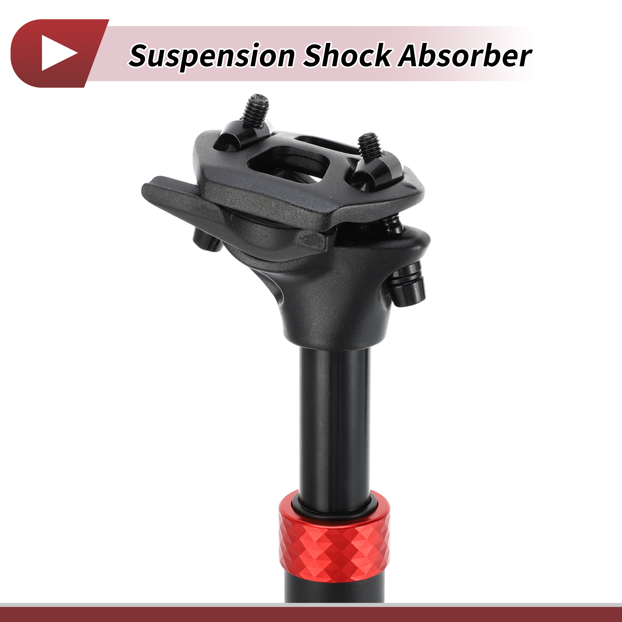 Unique Bargains 1 Pc Mountain Bike Seat Post Suspension Shock Absorber 27.2x300mm