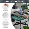 thumbnail image 5 of Renewold American Tribal Wolf Mountain Green Office Chair Cover Universal Computer Chair Slipcover High Back Computer Chair Cover for Boss Rotating Chairs Easy to Install Washable, S, 5 of 7