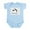 Sky Blue, variant on CafePress - Milwaukee Water Fountain Infant Bodysuit - Baby Light Bodysuit, Size Newborn - 24 Months