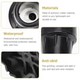 thumbnail image 3 of Minkissy 9Pcs Non Slip Crutch Foot Pads Black Rubber Durable Anti Skid for Outdoor Use, 3 of 6