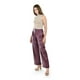 thumbnail image 2 of Pantalon de vinipiel pierna ancha Roman Fashion /Juvenil, 721 (Vino) vino EG, 2 of 5
