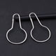 thumbnail image 4 of 20 piezas Ganchos de cortina de ducha de metal Clips de ducha colgantes Anillos de cortina de ducha de metal Ganchos de cortina de ducha reutilizables prácticos para baño, 4 of 5