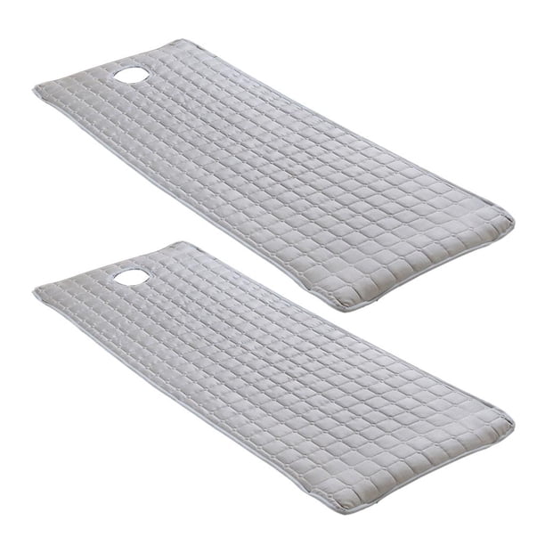 Cubierta De La Hoja Del Colchón Del Sofá De La Tabla De La Cara Del Hotel De La Belleza Con Las Camas Del De Los 190x70cm Del Agujero De La Car Gris Macarena Funda de colchón para mesa de masaje