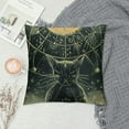 thumbnail image 2 of Chilfamy Sun and Moon Decorative Pillow Covers Boho Geometric Moon Throw Pillow Covers, Circles Striped Pillow Covers, Universe Planet Astrology Cosmic Cushion Cases for Sofa Bedroom White, 2 of 5