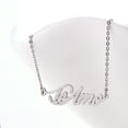 thumbnail image 3 of Teamo Name Necklace Nameplate Pendant Stainless Steel Jewelry for Women, 3 of 3