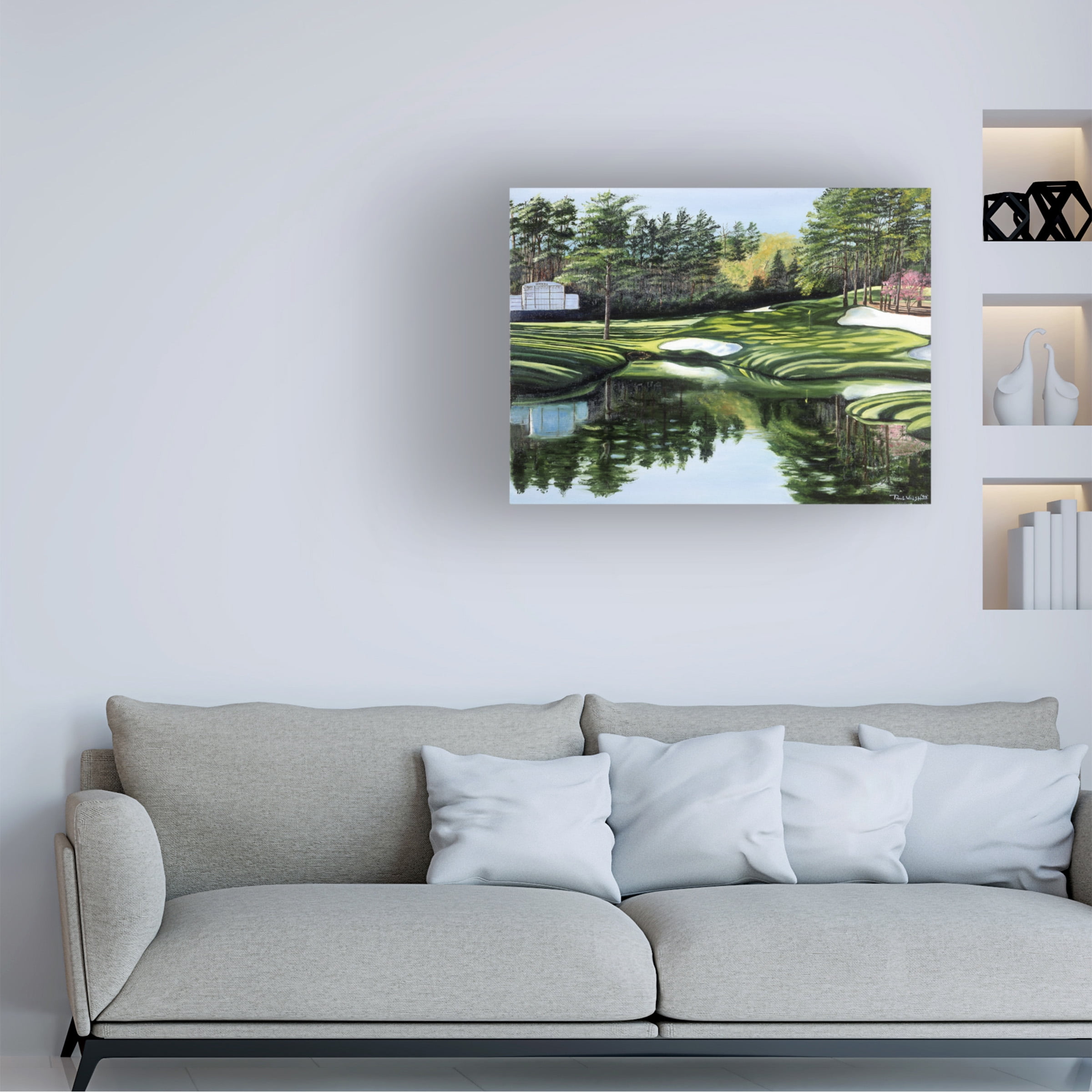 Trademark Fine Art Design Turnpike Noel Christmas Tree Canvas Wall Art - 24x32