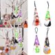 thumbnail image 2 of Teissuly 4pcs Halloween Decorations Printing Pointed Hat Faceless Doll Doll Doll Pendant Dance Party Festive Layout Props Teissuly WER202309201364, 2 of 9