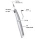 thumbnail image 5 of Electric Sonic Pic Tooth Stain Eraser Eliminador de placa Herramienta de blanqueamiento dental Ndcxsfigh Nuevos Originales, 5 of 6