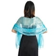 thumbnail image 2 of Châle Wrap Mariage Femmes Soirée Écharpe Femmes Couleur Unie Robe de Soirée Accessoire, 2 of 2