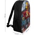 thumbnail image 4 of OSBELE Simpson Children's Backpacks,The Simpsons Kids Backpack Student Bookbags 3D Printed Teenagers Travel Backpacks, Large Capacity Rucksack, 4 of 5