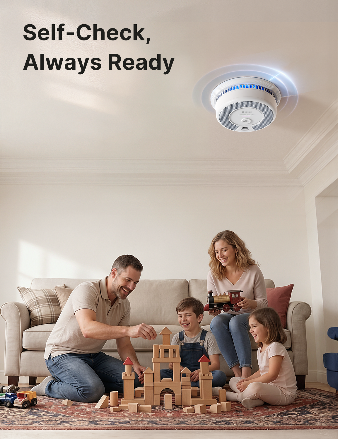 X-Sense Smoke and Carbon Monoxide Detector, 10-Year Battery photo 5