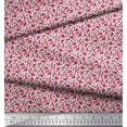 thumbnail image 2 of Soimoi Cotton Poplin Fabric Flower Watercolor Print Fabric by The Yard 56 Inch Wide, 2 of 3