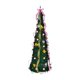 thumbnail image 2 of Árboles de Navidad plegables, árboles de Navidad con lazos, adornos de cinta y árboles de Navidad plegables. 39 pies, 2 of 9