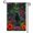 A, variant on XaaKee Garden Flags Greetings Ocelot Pink Pattern Yard Flags Double-sided High-Quality White Linen Small Garden Flags For Outside Clearance Terrace 12x18Inch