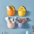 thumbnail image 3 of 1/2/3 Pcs 6.1x4.33 Pouces Porte-Stylo Mural Multi-Usage Mignon Style B 3 Pcs, 3 of 6