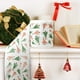 thumbnail image 5 of Decoraciones navideñas de papel higiénico, regalos de papel higiénico con patrón de árbol de Navidad de colores, regalos navideños, servilletas de tejido divertidas, 5 of 5