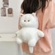 thumbnail image 5 of Mochila de peluche de , bolsa de hombro para mujeres, niñas y niños, para ir de compras o fiestas. Blanco, 5 of 8
