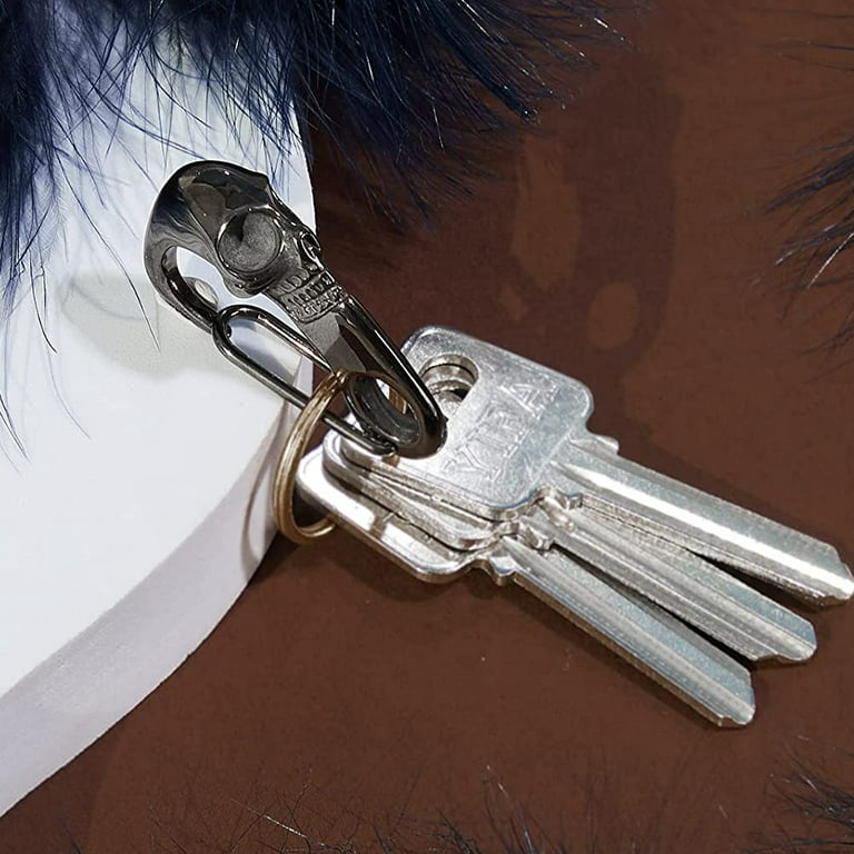 Stainless Steel EDC MINI Carabiner Clip, Keychain, Dog/Cat Collar