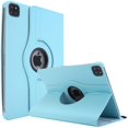 thumbnail image 1 of New iPad Pro 9.7 Leather Case,360 Degree Rotating Stand Smart Cover with Auto Sleep Wake for Apple iPad Pro 9.7 Tablet (Sky Blue), 1 of 9