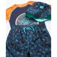 thumbnail image 2 of Boys' Rash Guard Set - 3 Piece UPF 50+ Rash Guard Swim Shirt, Bathing Suit, Goggles (5-14), 2 of 7