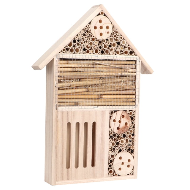 Insect Nesting Box,Garden Outdoor Wooden Insect Insect Bee House Insect House State-of-the-Art Design