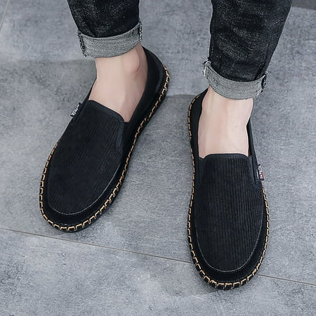 

Cathalem Business Casual Shoes Men Men Low Top Casual Walking Shoes Canvas Shoes Mens Casual Shoes Size 6 Black 9