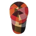thumbnail image 4 of Mrzhqd Stylish Plaid Outdoor Sun Hat Casual Trendy Cap Baseball Cap For Leisure" Red, 4 of 8